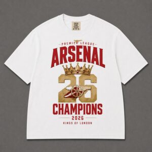 Arsenal 2026 Champions Shirt