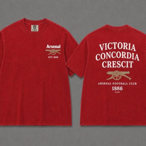 Vintage Arsenal Cannon Tee, Retro Gunners Shirt, Arsenal Fan Gift