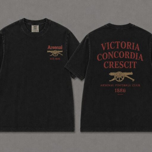 Arsenal Cannon Tee, Vintage Football Shirt, Gunners Gift