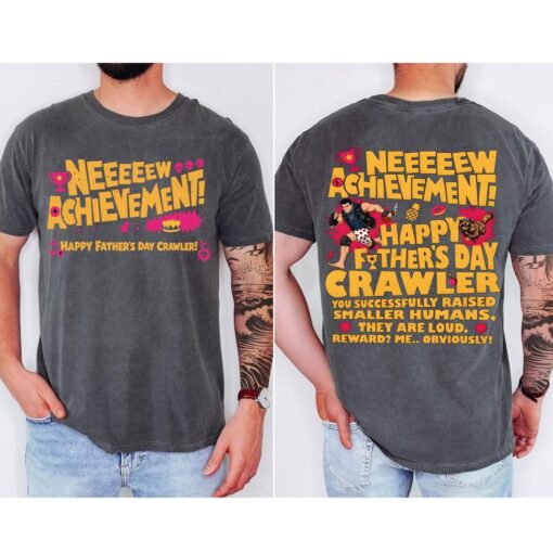Comfort Colors Fathers Day Dungeon Crawler Carl Shirt, Dad Achievement Sweatshirt, DCC Fan Shirts, Funny LitRPG Dad Gift