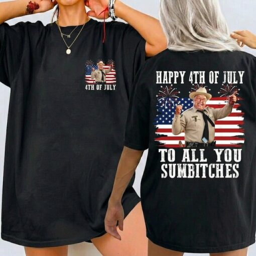Comfort Colors Happy 4th Of July To All You Sumbitches Shirt