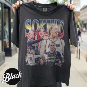 Sophie Cunningham Bootleg Indiana Women Basketball Comfort Colors Shirt (Copy) (Copy)
