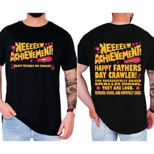 Fathers Day Dungeon Crawler Carl Shirt, Dad Achievement Sweatshirt, DCC Fan Shirts, Funny LitRPG Dad Gift