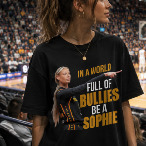 [Freeship US] Funny Sophie Cunnningham Point God Shirt, In The World Full Of Bullies Be A Sophie Tee