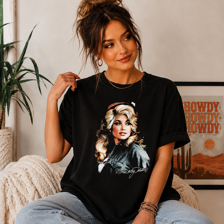 Dolly Parton Shirt, Retro Country Music Graphic Tee, Country Music Fan Tee