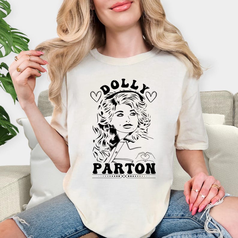 Dolly Parton Shirt, Retro Country Music Graphic Tee, Country Music Fan Gift