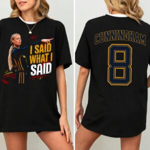 Sophie Cunningham I Said What I Said Shirt, Funny Sophie Pointing Shirt, Basketball Fan Tee